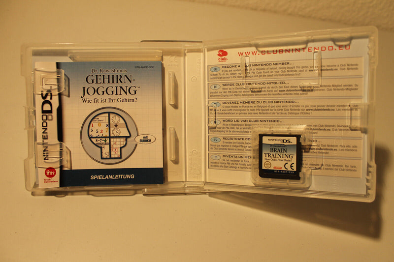 Laden Sie das Bild in Galerie -Viewer, Dr. Kawashimas Gehirn-Jogging DS (Nintendo DS) - Top - mit Handbuch
