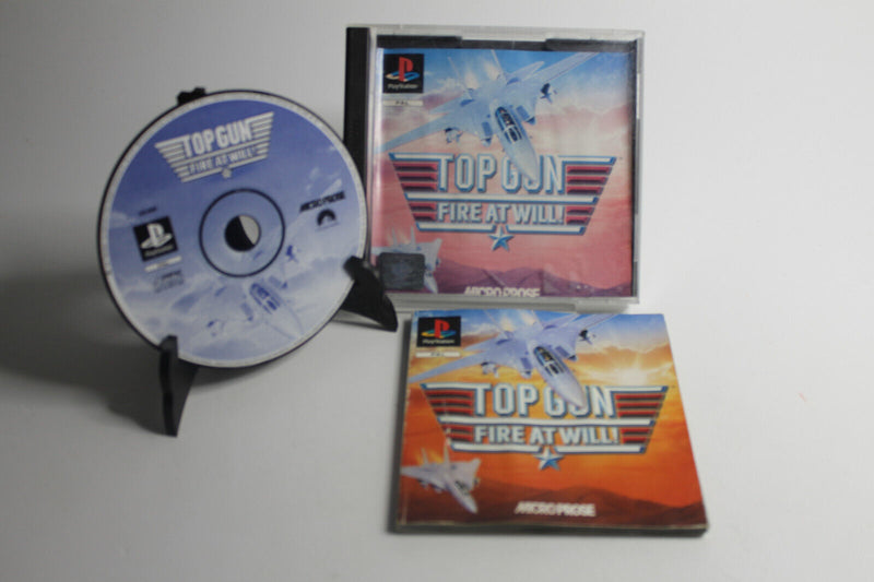 Laden Sie das Bild in Galerie -Viewer, Top Gun: Fire at Will (PlayStation 1, 1996)
