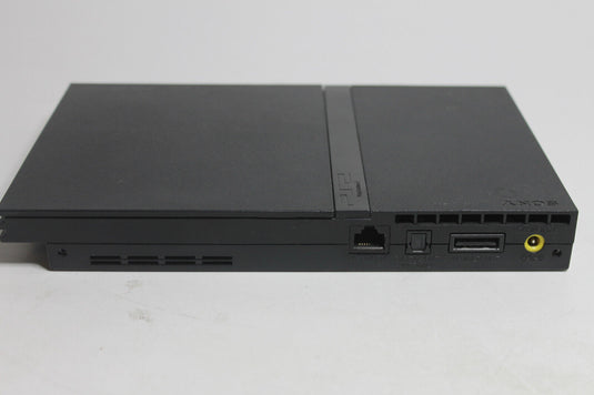 Sony PlayStation 2 Slimline Spielekonsole transparent Controller