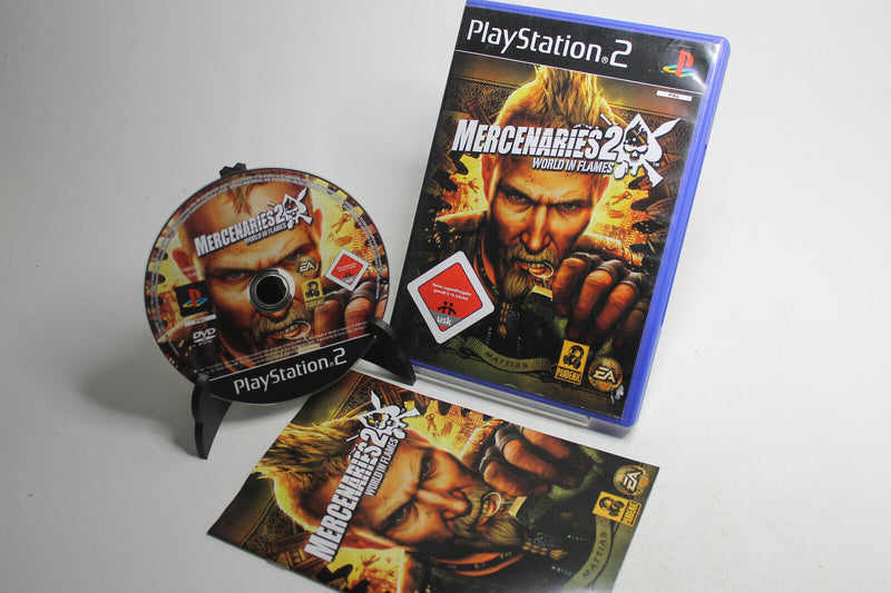 Laden Sie das Bild in Galerie -Viewer, Mercenaries 2-World in Flames (Dt.) (Sony PlayStation 2, 2009)
