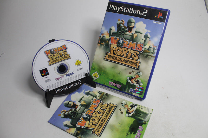 Laden Sie das Bild in Galerie -Viewer, Worms Forts-Unter Belagerung (Sony PlayStation 2, 2004)

