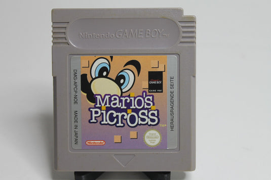 Mario's Picross Game Boy GB Nintendo Modul Spiel