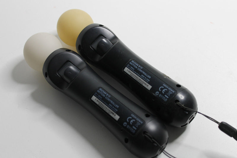 Laden Sie das Bild in Galerie -Viewer, 2x Sony 908678 PlayStation 3 Move Motion Controller - Schwarz
