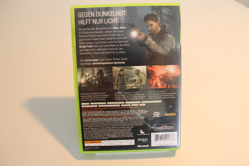 Laden Sie das Bild in Galerie -Viewer, Alan Wake XBOX 360 - Top - mit Handbuch
