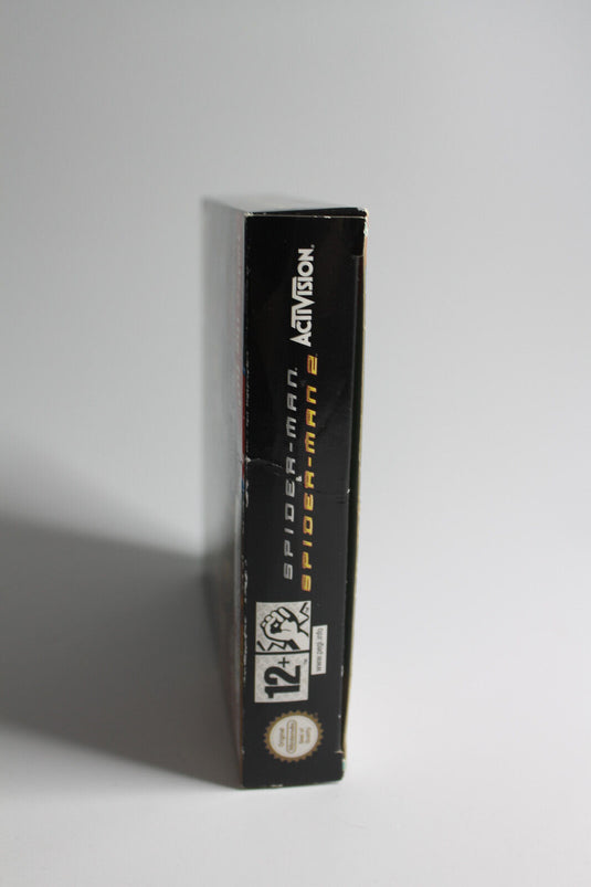 2 in 1 Spider-Man 1 & 2 Gameboy Advance mit OVP CIB im Acryl-Case