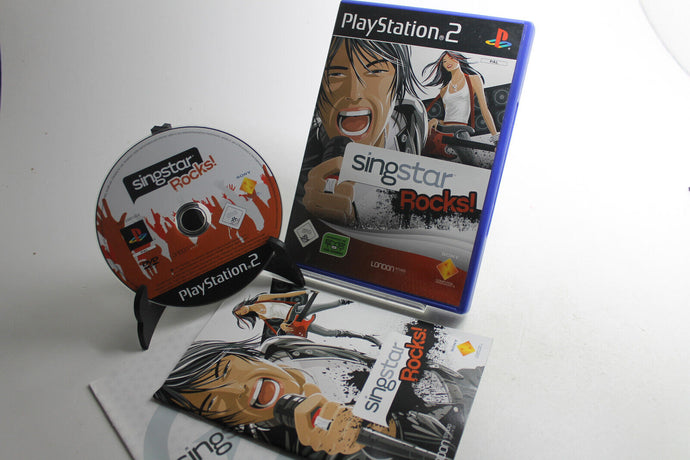 SingStar Rocks! (Sony PlayStation 2, 2006)