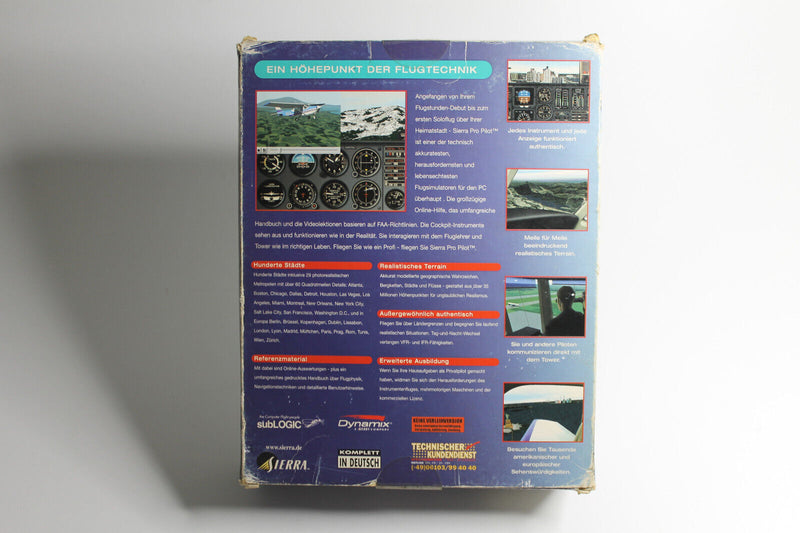 Laden Sie das Bild in Galerie -Viewer, Pro Pilot-The Complete Flight Simulator (PC, 1998)
