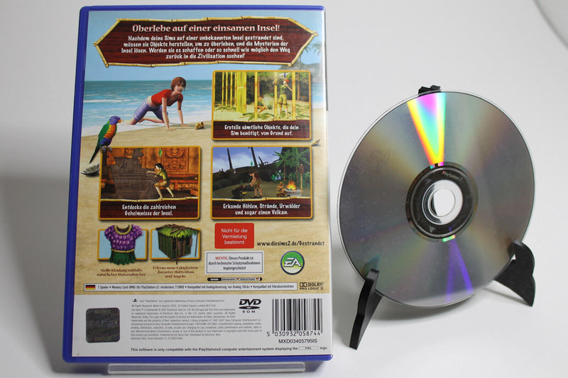 Laden Sie das Bild in Galerie -Viewer, Die Sims 2: Gestrandet (Sony PlayStation 2, 2007)
