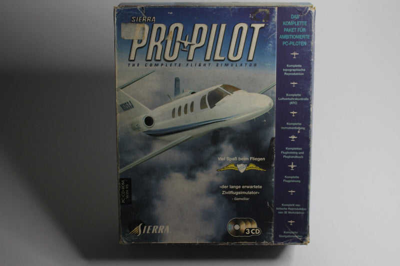 Laden Sie das Bild in Galerie -Viewer, Pro Pilot-The Complete Flight Simulator (PC, 1998)
