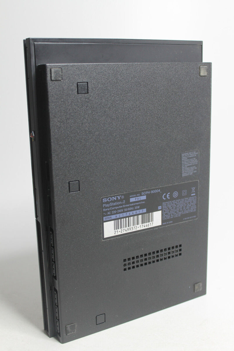 Laden Sie das Bild in Galerie -Viewer, Sony PlayStation 2 Slimline Spielekonsole - Kohleschwarz (9901921)...
