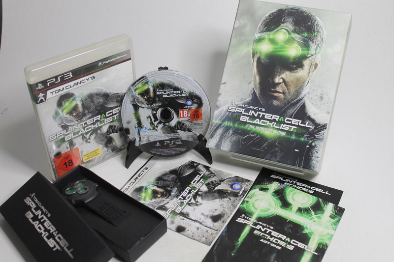 Laden Sie das Bild in Galerie -Viewer, Tom Clancy&#39;s Splinter Cell: Blacklist Limited Ultimatum Collectors Edition PS3
