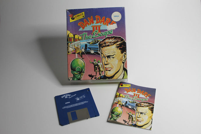 Dan Dare 3 Ovp Amiga Commodore