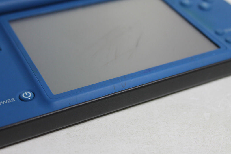 Laden Sie das Bild in Galerie -Viewer, Nintendo DSi XL 256MB Blau Handheld-Spielkonsole (PAL) mit Bildschirmfehler
