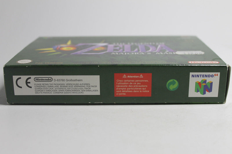 Laden Sie das Bild in Galerie -Viewer, The Legend of Zelda: Majora&#39;s Mask (Nintendo 64) OVP Spieleberater CIB Sammler
