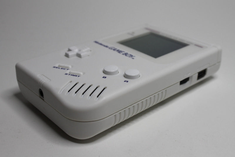Laden Sie das Bild in Galerie -Viewer, Nintendo Gameboy Classic weiß Handheld mit IPS V5 LCD-Display Mod - TOP Zustand
