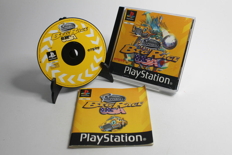 Laden Sie das Bild in Galerie -Viewer, Pro Pinball 3-Big Race Usa (PSone, 1999)

