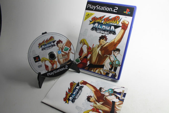 Street Fighter Alpha Anthology Sony Playstation 2 PS2 Spiel in OVP
