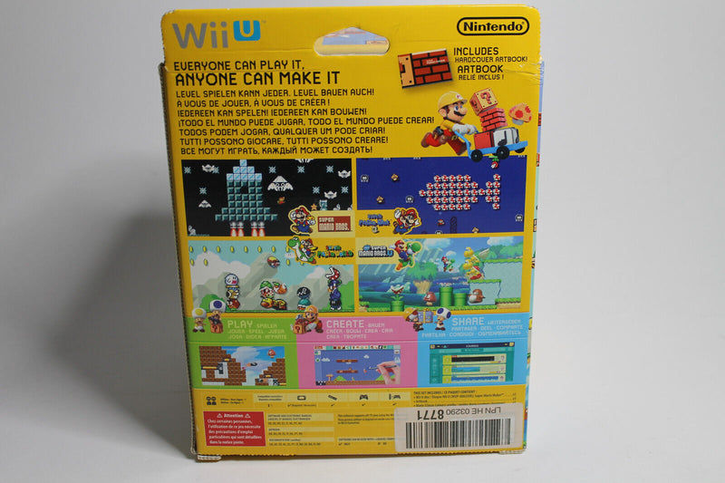 Laden Sie das Bild in Galerie -Viewer, Super Mario Maker-Limited Edition Pack (Nintendo Wii U, 2015)
