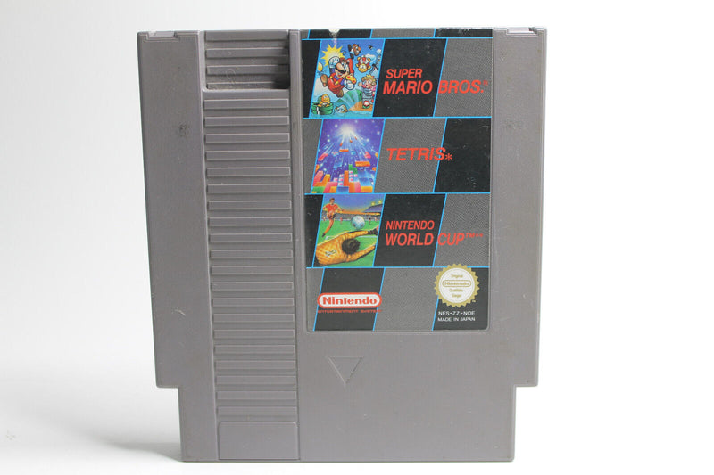 Laden Sie das Bild in Galerie -Viewer, Super Mario Bros. 1 - Nintendo World Cup - Tetris - NES 3 in 1 Modul
