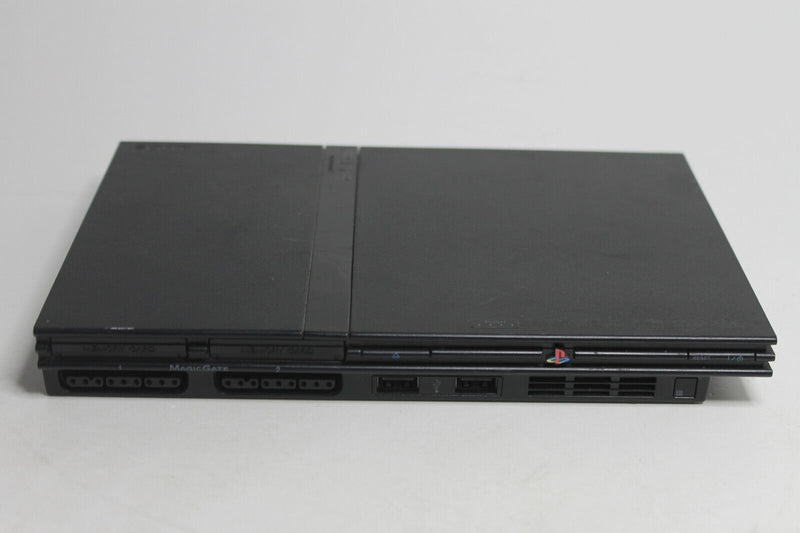 Laden Sie das Bild in Galerie -Viewer, Sony Playstation 2 Konsole Slim Set - Schwarz Ersatzkonsole
