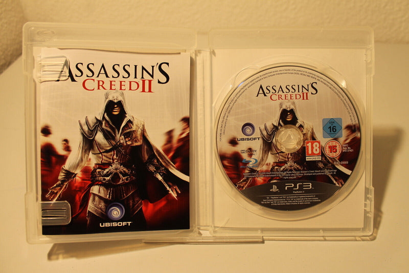 Laden Sie das Bild in Galerie -Viewer, Assassin&#39;s Creed Ii PS3 (Sony Playstation 3) - Top Zustand - mit Handbuch
