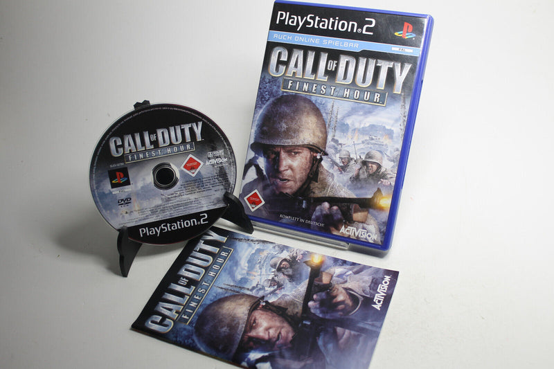 Laden Sie das Bild in Galerie -Viewer, Call of Duty: Finest Hour (Dt.) (Sony PlayStation 2, 2004)
