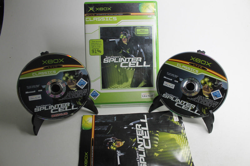 Laden Sie das Bild in Galerie -Viewer, Tom Clancy&#39;s Splinter Cell (Microsoft Xbox, 2002)
