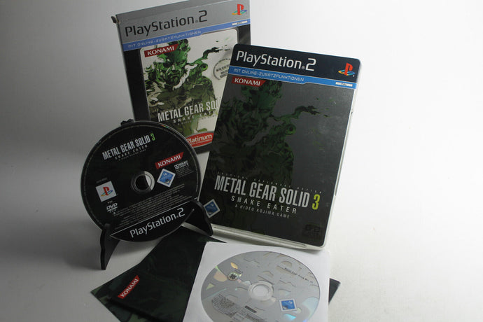 Playstation 2 Spiel (PS2 Spiel) - Metal Gear Solid 3 - Steelbook