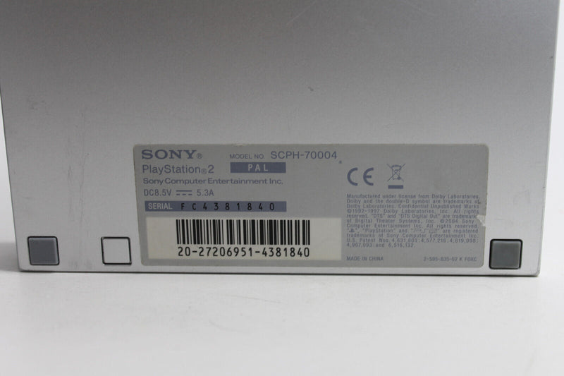 Laden Sie das Bild in Galerie -Viewer, Sony Playstation2, PS2 Slim PAL Konsole Silber OVP mit Controller - getestet
