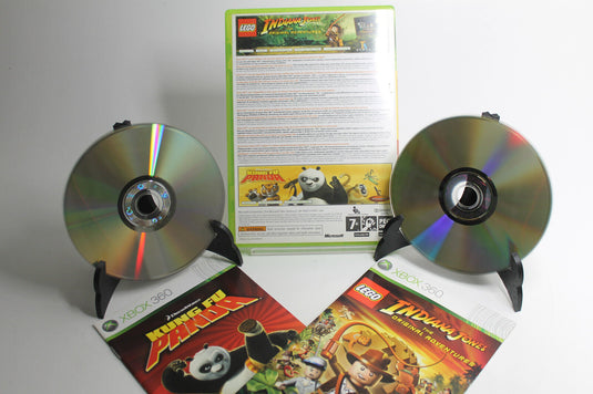 Microsoft Xbox 360 Lego Indiana Jones/ Kung Fu Panda in OVP