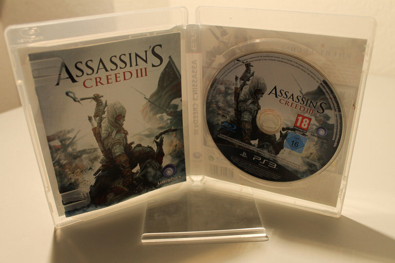 Laden Sie das Bild in Galerie -Viewer, Assassin&#39;s Creed III PS3 (Sony Playstation 3) - Top Zustand - mit Handbuch
