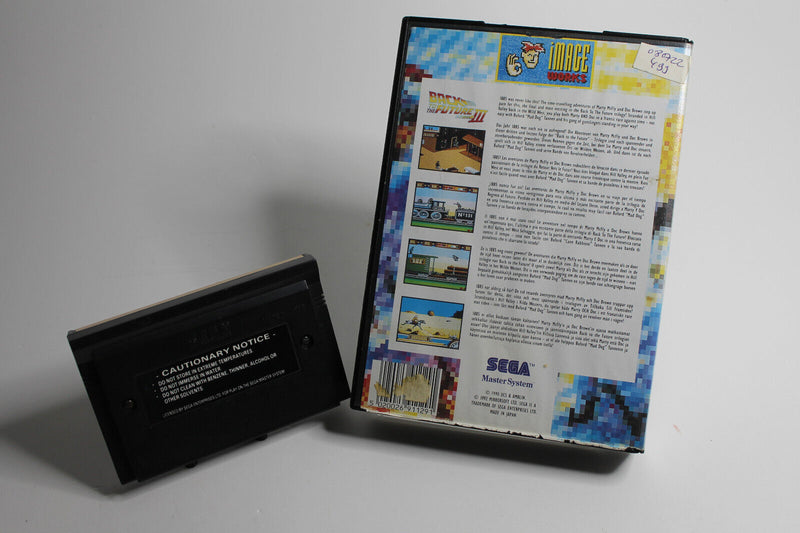 Laden Sie das Bild in Galerie -Viewer, Back to the Future 3 | Sega Master System
