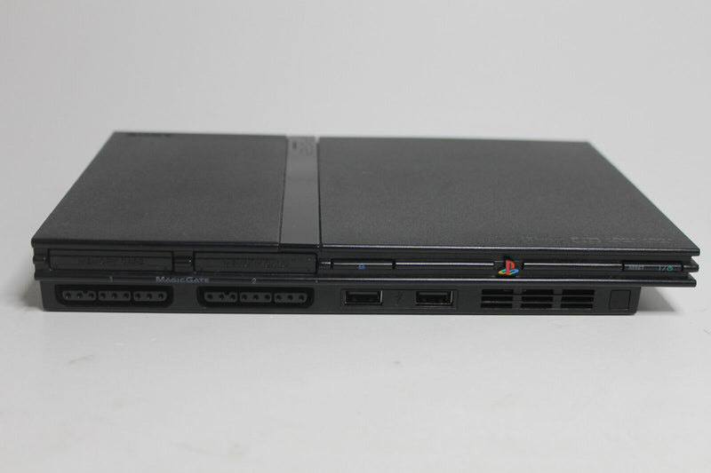 Laden Sie das Bild in Galerie -Viewer, Sony Playstation 2 Konsole Slim Set - Schwarz (SCPH-70001)
