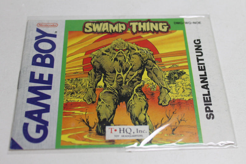 Laden Sie das Bild in Galerie -Viewer, Anleitung zu Swamp Thing für GameBoy

