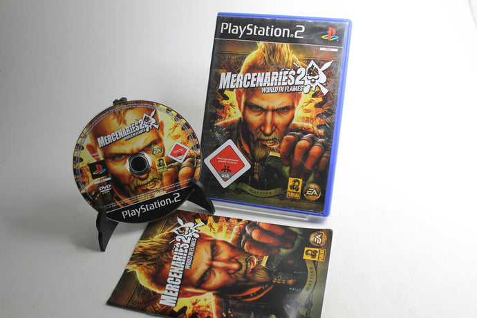 Mercenaries 2-World in Flames (Dt.) (Sony PlayStation 2, 2009)