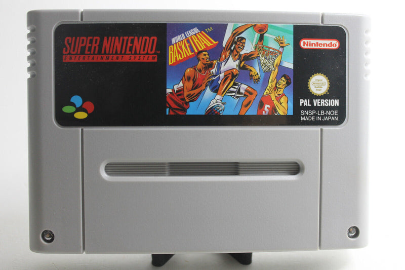 Laden Sie das Bild in Galerie -Viewer, Super Nintendo SNES Spiel | World League Basketball | getestet
