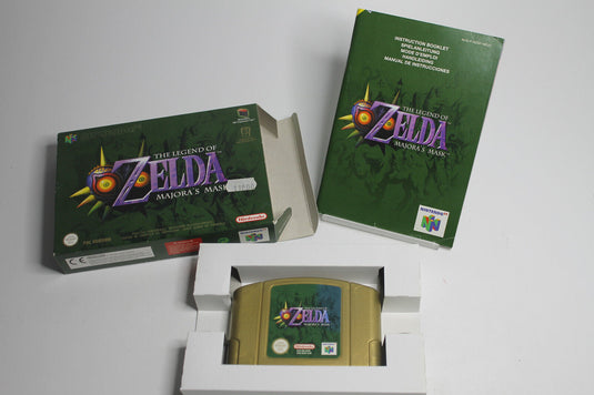 The Legend of Zelda: Majora's Mask (Nintendo 64) OVP Spieleberater CIB Sammler