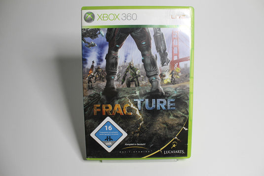 Fracture (Microsoft Xbox 360, 2008) OVP - TOP