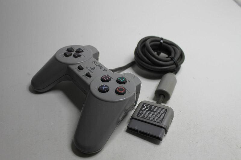 Laden Sie das Bild in Galerie -Viewer, Original Sony Playstation 1 Controller | PS1 Controller | SCPH-1080 | Grau

