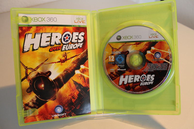 Laden Sie das Bild in Galerie -Viewer, Heroes Over Europe XBOX 360 - Top - mit Handbuch
