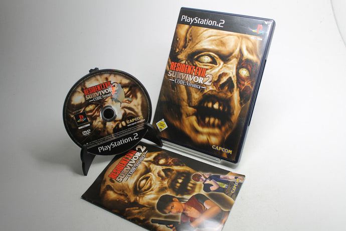 Resident Evil: Survivor 2-Code Veronica (Sony PlayStation 2, 2002)