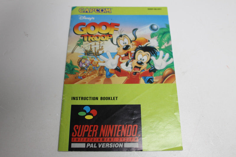 Laden Sie das Bild in Galerie -Viewer, Goof Troop Super Nintendo SNES Anleitung

