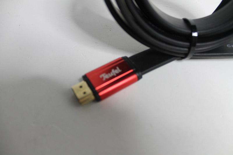 Laden Sie das Bild in Galerie -Viewer, Original Teufel HDMI Kabel 1.4a Highend 3d Flachkabel
