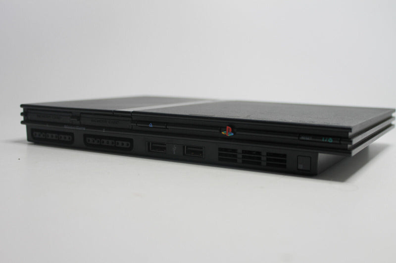 Laden Sie das Bild in Galerie -Viewer, Sony Playstation 2 Konsole Slim Set - Schwarz (SCPH-70001)
