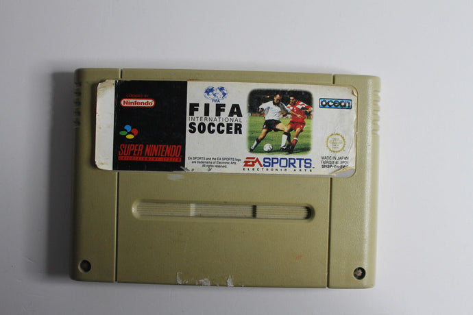Super Nintendo SNES Spiel -FIFA International Soccer Videospiel Modul Cartridge