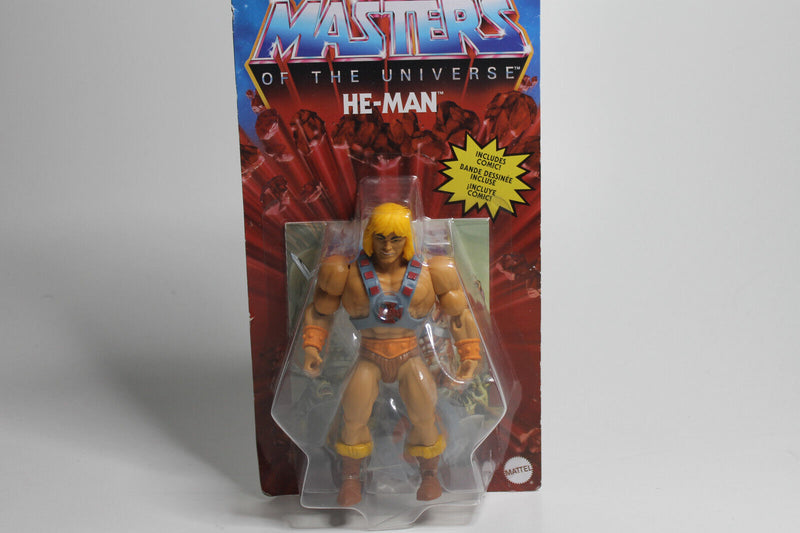 Laden Sie das Bild in Galerie -Viewer, Mattel Masters of the Universe Origins He-Man Actionfigur 14cm
