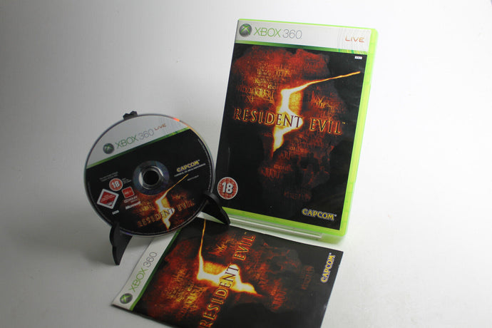 Resident Evil 5 (Microsoft Xbox 360, 2009)