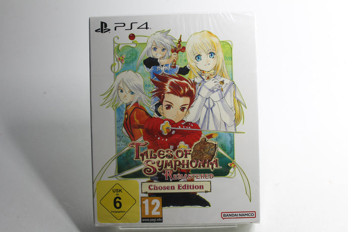 Tales of Symphonia Remastered Chosen Edition mit Spiel Playstation PS4 NEU