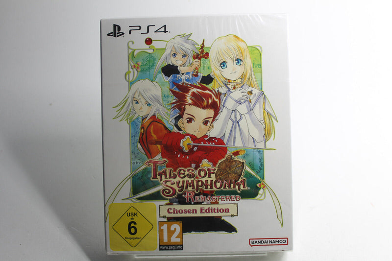 Laden Sie das Bild in Galerie -Viewer, Tales of Symphonia Remastered Chosen Edition mit Spiel Playstation PS4 NEU
