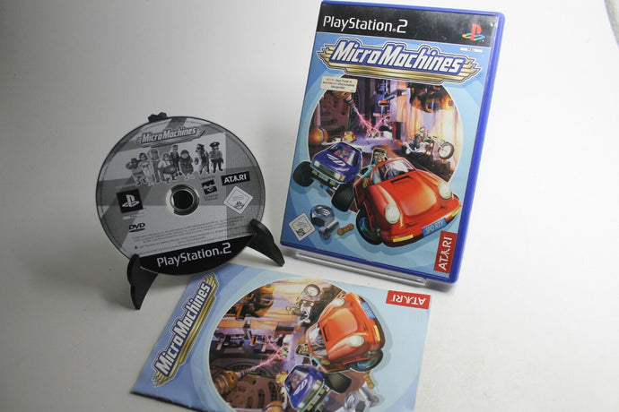Micro Machines, Spiel, PS2, Sony Playstation 2 komplett